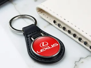 Lexus Anelli Chiavi Per Lui Pelle Robusta Tocco Corsa